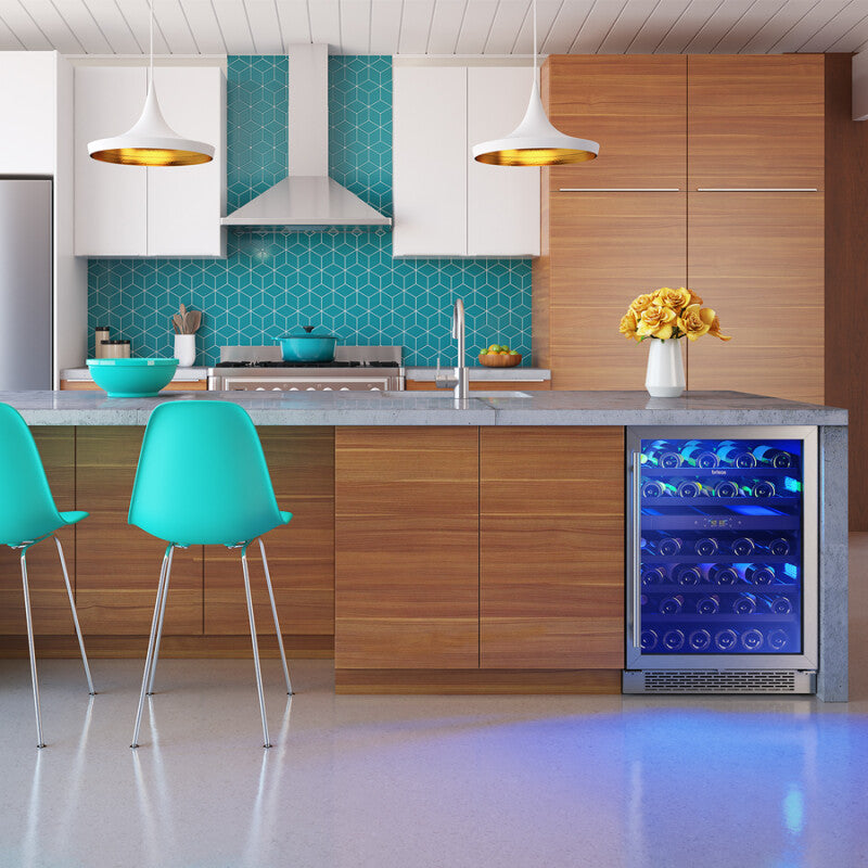 Brisas Dual Zone Wine Cooler - Stainless Steel (BWN24C02AG)