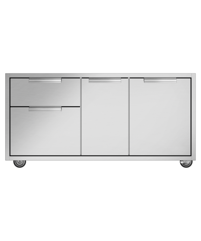DCS  48" Cad Grill Cart - Stainless Steel (CAD148E)