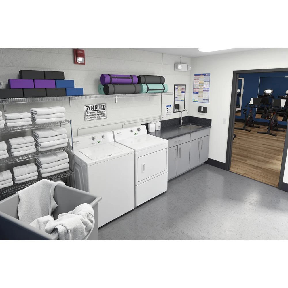WHIRLPOOL  Commercial Top-Load Washer, Non-Vend - White (CAE2795FQ)