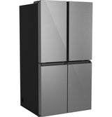 CAFE  Caf? 28.3 Cu. Ft. Smart Quad-door Refrigerator In Platinum Glass With Dual-dispense Autofill Pitcher - Platinum Glass (CAE28DM5TS5)