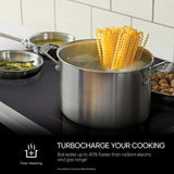 LG  36 Inch Smart Induction Cooktop With Ultraheat™ 4.3kw Element - Black Ceramic (CBIH3613BE)