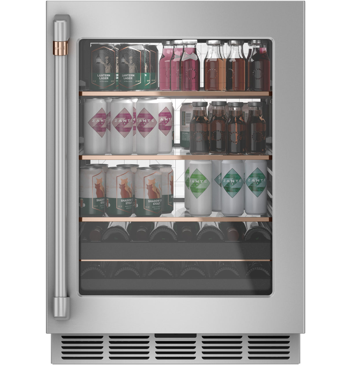 CAFE  Caf? 126-can Or 14-bottle Beverage Center - Stainless Steel (CCP06BP2PS1)