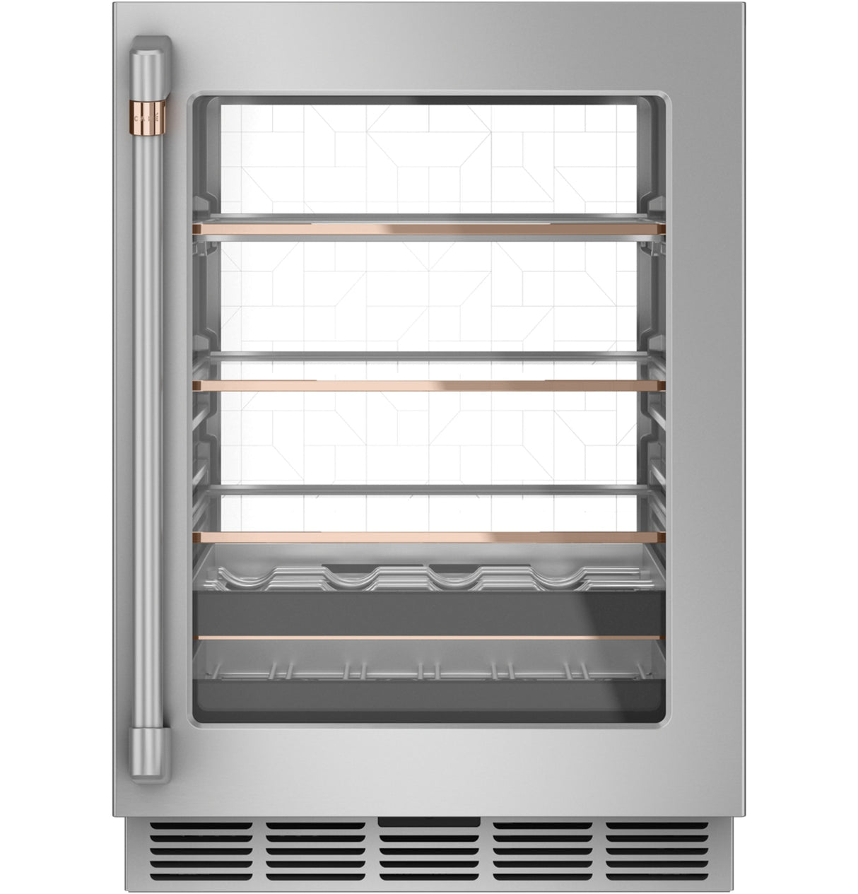 CAFE  Caf? 126-can Or 14-bottle Beverage Center - Stainless Steel (CCP06BP2PS1)