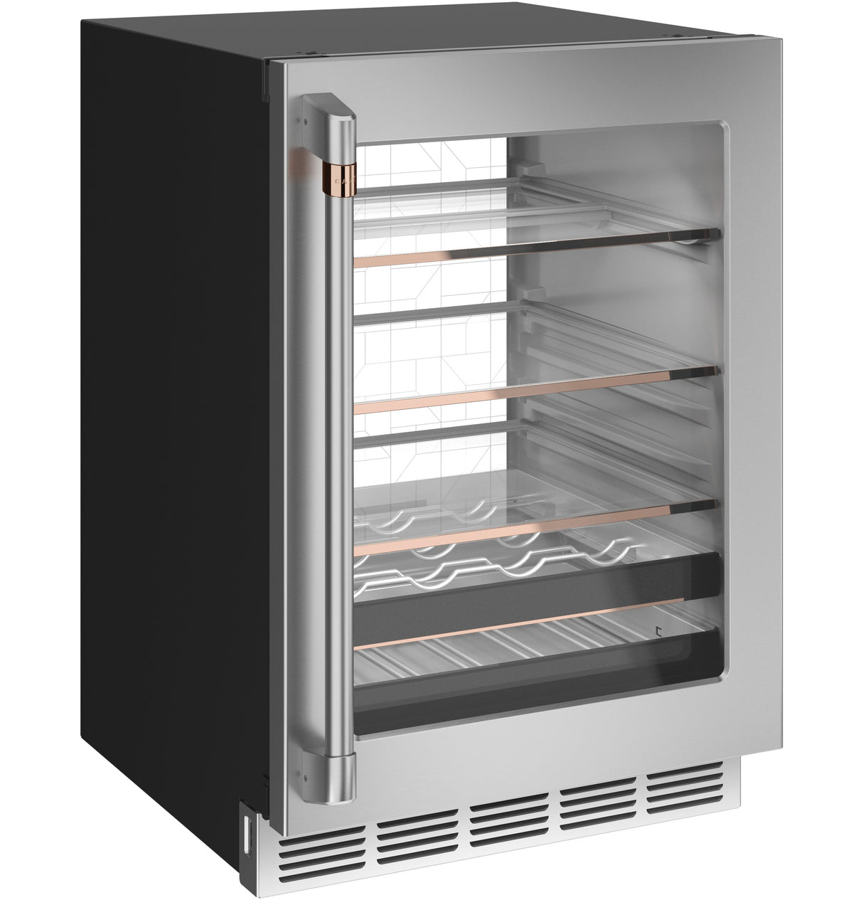 CAFE  Caf? 126-can Or 14-bottle Beverage Center - Stainless Steel (CCP06BP2PS1)