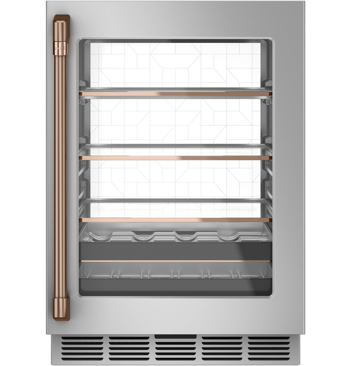 CAFE  Caf? 126-can Or 14-bottle Beverage Center - Stainless Steel (CCP06BP2PS1)