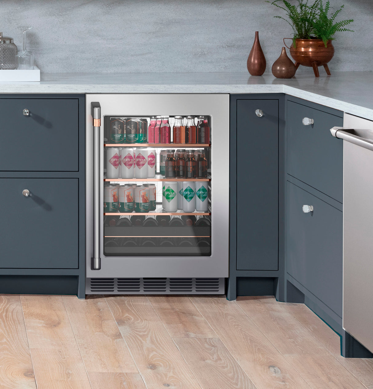 CAFE  Caf? 126-can Or 14-bottle Beverage Center - Stainless Steel (CCP06BP2PS1)