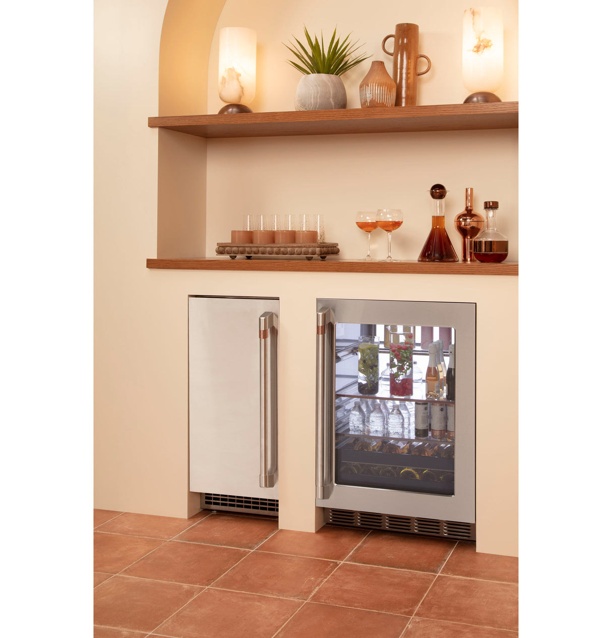 CAFE  Caf? 126-can Or 14-bottle Beverage Center - Stainless Steel (CCP06BP2PS1)