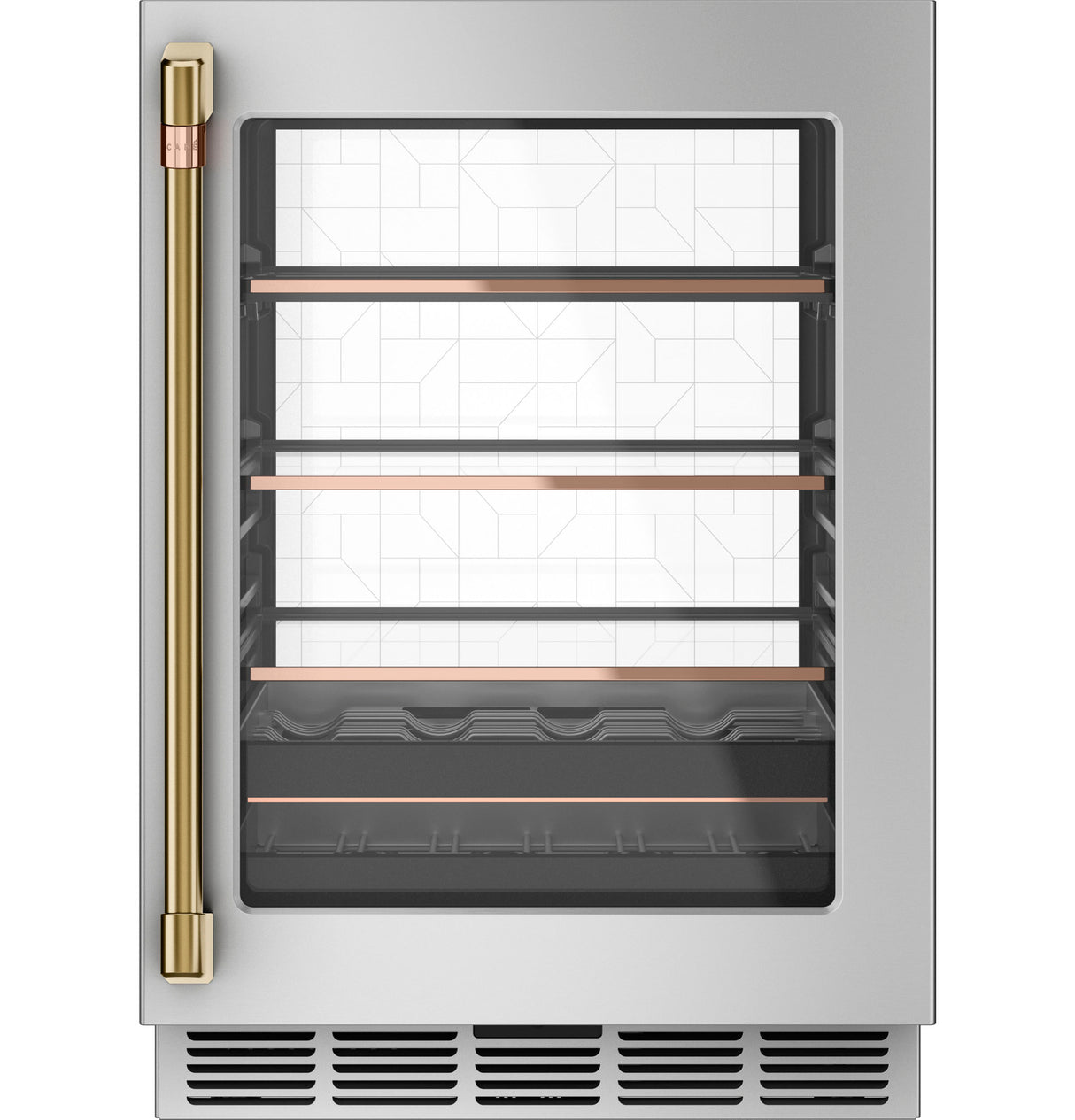 CAFE  Caf? 126-can Or 14-bottle Beverage Center - Stainless Steel (CCP06BP2PS1)