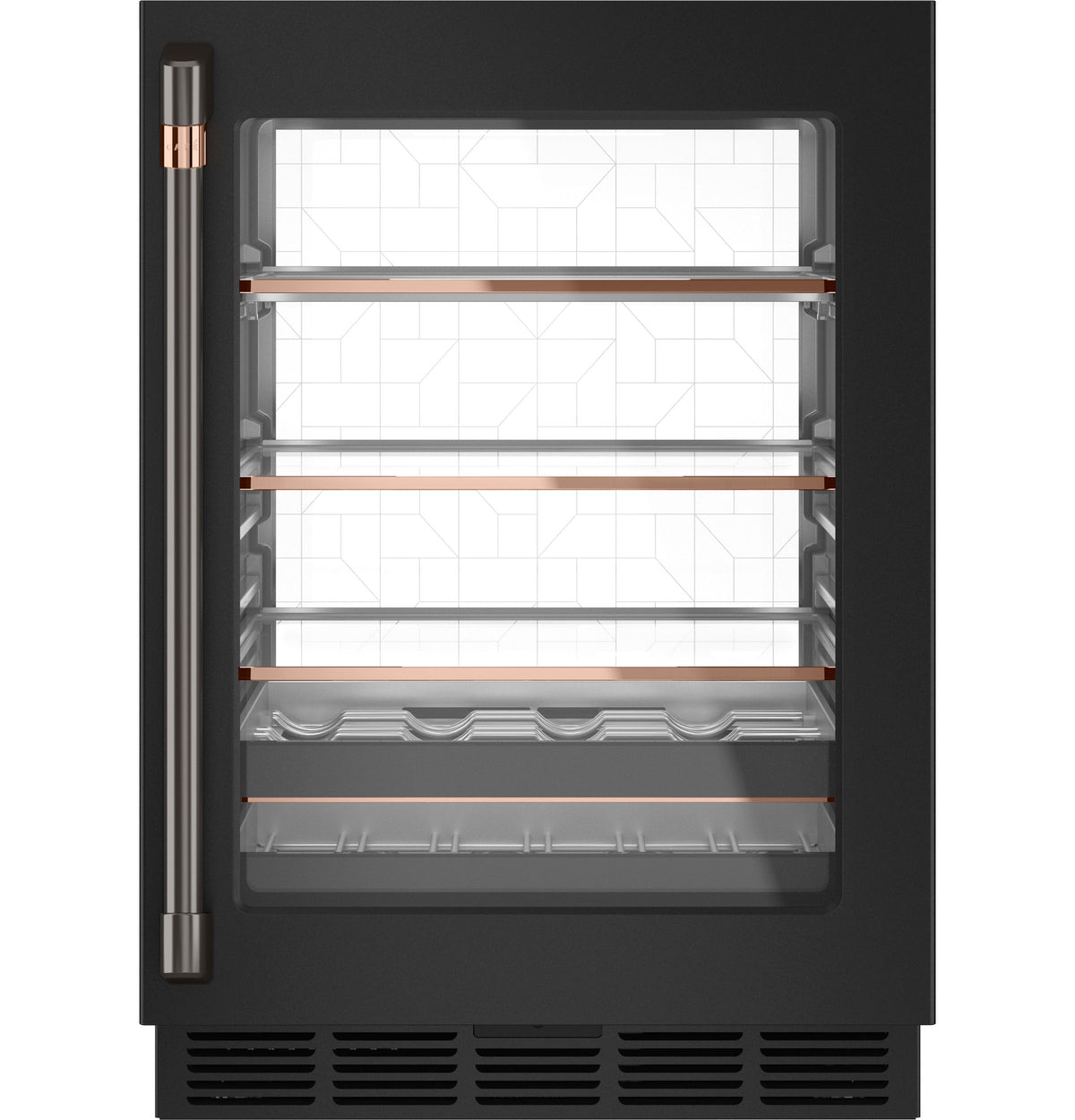 CAFE  Caf? 126-can Or 14-bottle Beverage Center - Matte Black (CCP06BP3PD1)