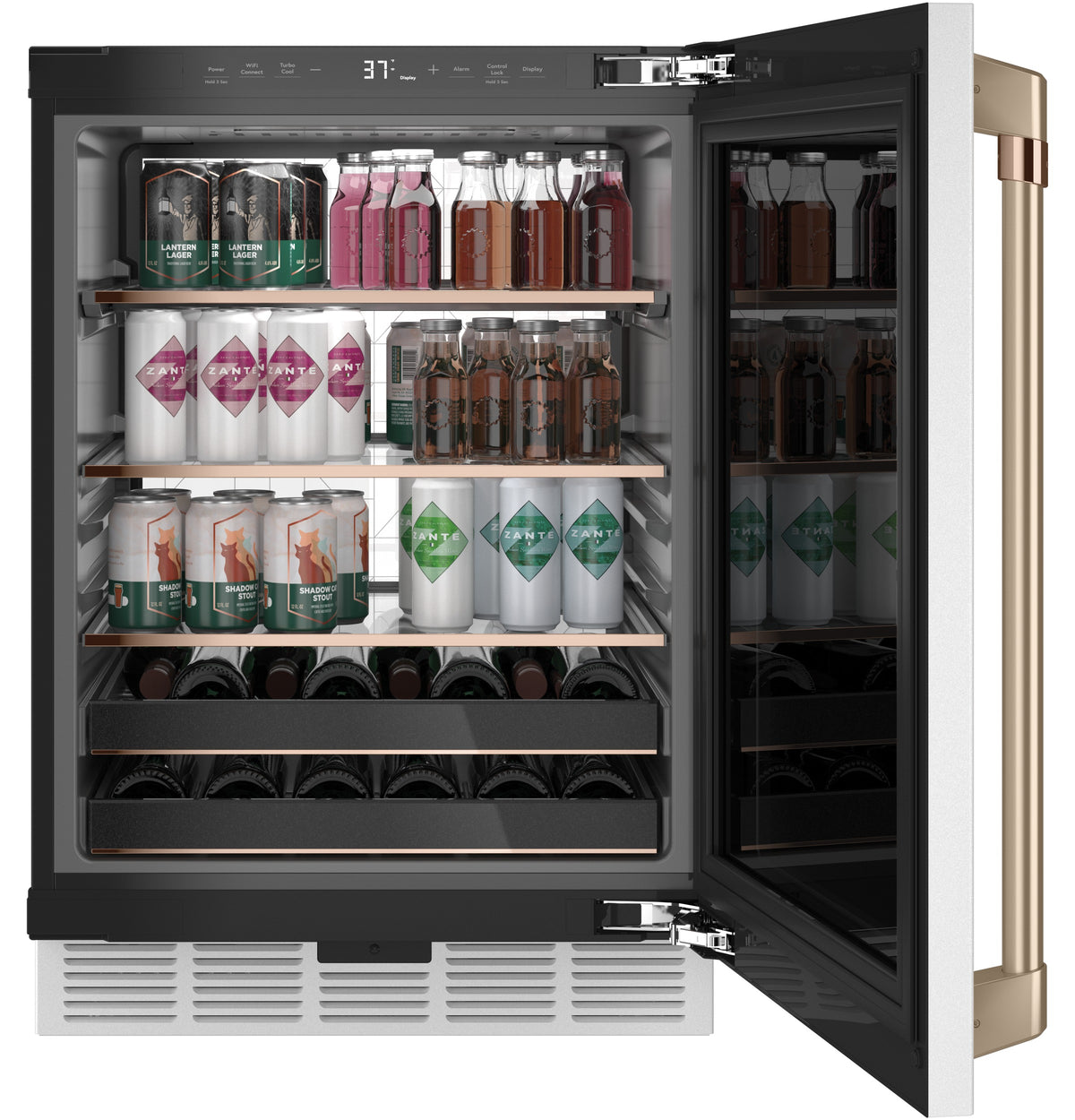 CAFE  Caf? 126-can Or 14-bottle Beverage Center - Matte White (CCP06BP4PW2)