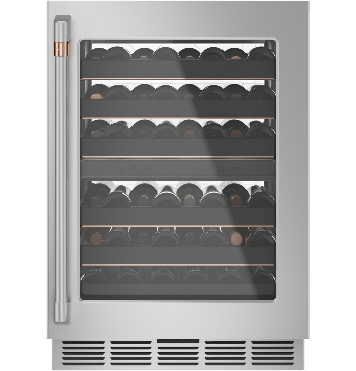CAFE  Caf? 46-bottle Dual Zone Wine Cooler - Stainless Steel (CCP06DP2PS1)