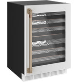 CAFE  Caf? 46-bottle Dual Zone Wine Cooler - Matte White (CCP06DP4PW2)