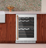CAFE  Caf? 46-bottle Dual Zone Wine Cooler - Matte White (CCP06DP4PW2)