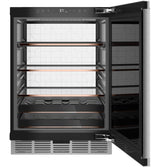 CAFE  CAF?™ Beverage Center in Platinum Glass - Platinum Glass (CCR06BM2PS5)