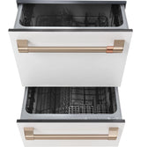 CAFE Dishwasher Double Drawer - Matte White (CDD420P4TW2)