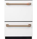 CAFE CAF?™ Dishwasher Double Drawer - Matte White (CDD420P4TW2)