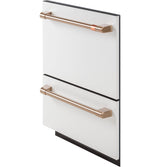CAFE CAF?™ Dishwasher Double Drawer - Matte White (CDD420P4TW2)