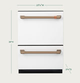 CAFE  Caf? Dishwasher Double Drawer - Matte White (CDD420P4TW2)