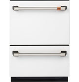 CAFE CAF?™ Dishwasher Double Drawer - Matte White (CDD420P4TW2)