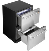 CAFE  Caf? 5.7 Cu. Ft. Built-in Dual-drawer Refrigerator - Stainless Steel (CDE06RP2NS1)