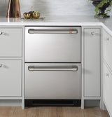 CAFE  Caf? 5.7 Cu. Ft. Built-in Dual-drawer Refrigerator - Stainless Steel (CDE06RP2NS1)