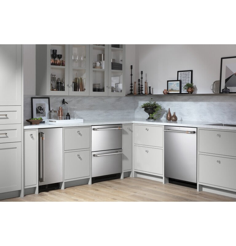 CAFE  Caf? 5.7 Cu. Ft. Built-in Dual-drawer Refrigerator - Stainless Steel (CDE06RP2NS1)