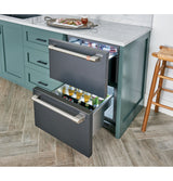 CAFE  Caf? 5.7 Cu. Ft. Built-in Dual-drawer Refrigerator - Matte Black (CDE06RP3ND1)