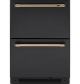 CAFE  Caf? 5.7 Cu. Ft. Built-in Dual-drawer Refrigerator - Matte Black (CDE06RP3ND1)