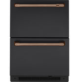 CAFE  Caf? 5.7 Cu. Ft. Built-in Dual-drawer Refrigerator - Matte Black (CDE06RP3ND1)