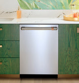 Cafe  CAF?™ CustomFit ENERGY STAR Stainless Interior Dishwasher with Ultra Wash & Dry, 42 dBA - Stainless Steel (CDT828P2VS1)