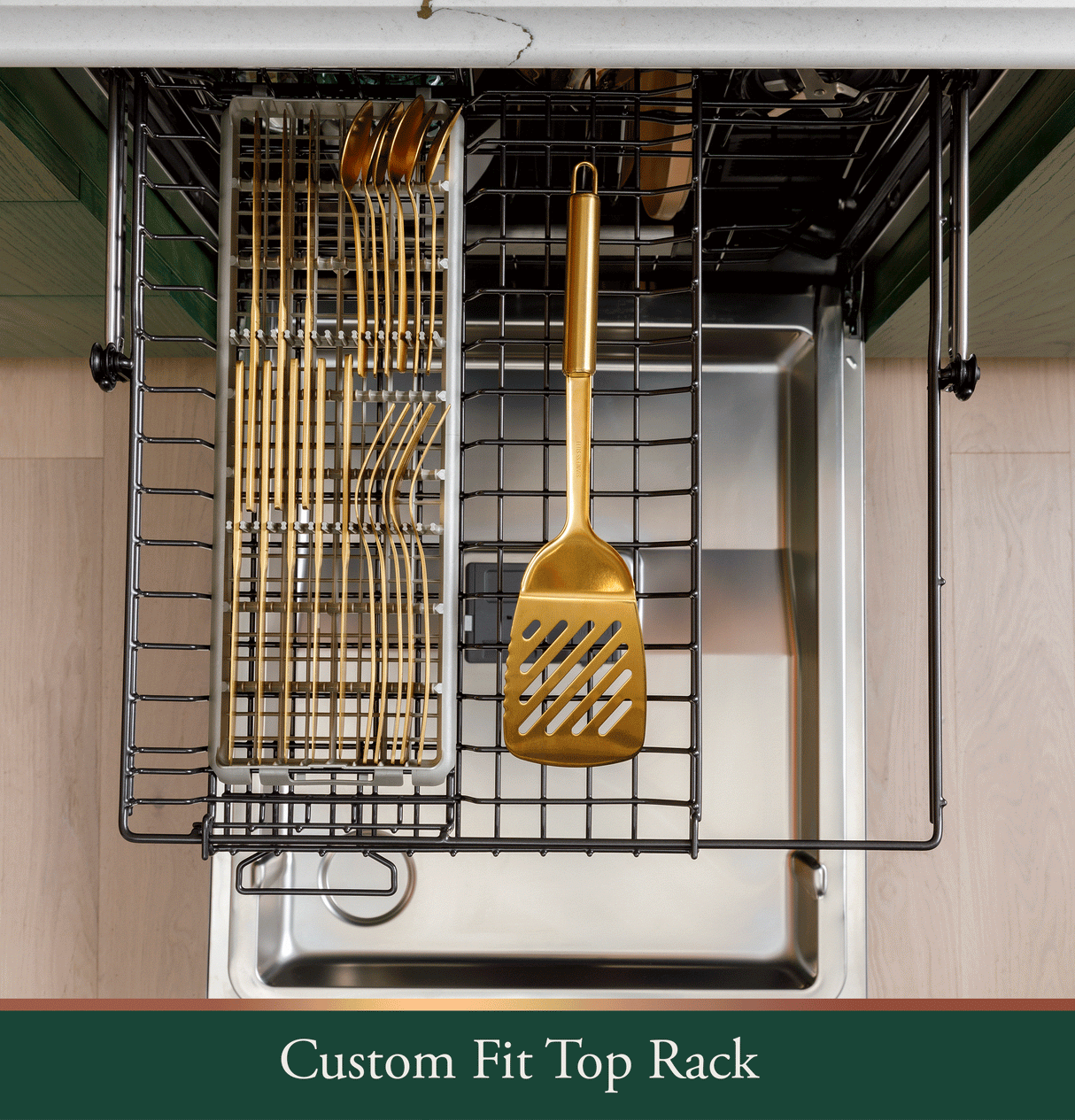 Cafe  CAF?™ CustomFit ENERGY STAR Stainless Interior Dishwasher with Ultra Wash & Dry, 42 dBA - Stainless Steel (CDT828P2VS1)