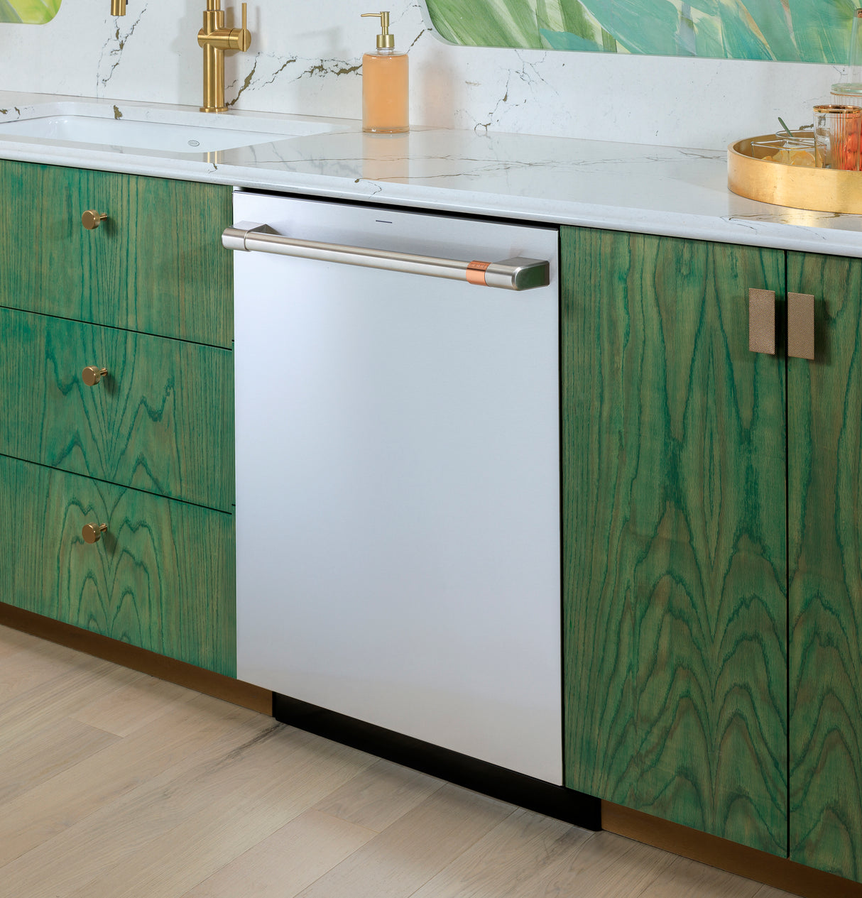 Cafe  CAF?™ CustomFit ENERGY STAR Stainless Interior Dishwasher with Ultra Wash & Dry, 42 dBA - Stainless Steel (CDT828P2VS1)