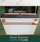 CAFE  Caf? Customfit Stainless Interior Smart Dishwasher With Ultra Wash Top Rack And Dual Convection Ultra Dry, 44 Dba - Stainless Steel (CDT858P2VS1)