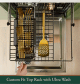 CAFE  Caf? Customfit Stainless Interior Smart Dishwasher With Ultra Wash Top Rack And Dual Convection Ultra Dry, 44 Dba - Stainless Steel (CDT858P2VS1)