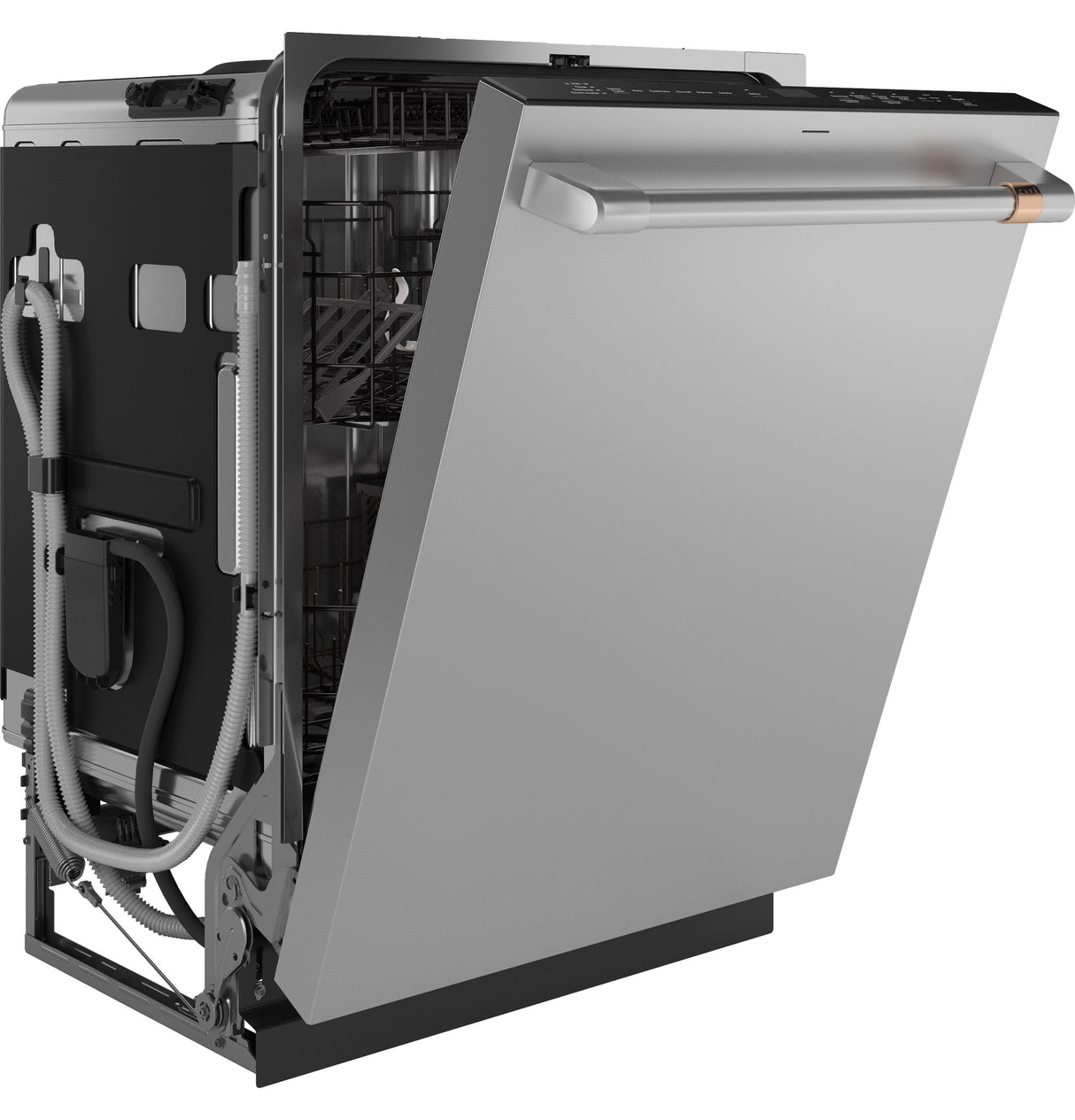 CAFE  Caf? Customfit Stainless Interior Smart Dishwasher With Ultra Wash Top Rack And Dual Convection Ultra Dry, 44 Dba - Stainless Steel (CDT858P2VS1)