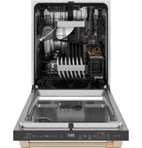 CAFE  Caf? Customfit Stainless Interior Smart Dishwasher With Ultra Wash Top Rack And Dual Convection Ultra Dry, Led Lights, 39 Dba - Matte White (CDT888P4VW2)