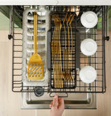 CAFE  Caf? Customfit Stainless Interior Smart Dishwasher With Ultra Wash Top Rack And Dual Convection Ultra Dry, Led Lights, 39 Dba - Matte White (CDT888P4VW2)