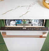 CAFE  Caf? Customfit Stainless Interior Smart Dishwasher With Ultra Wash Top Rack And Dual Convection Ultra Dry, Led Lights, 39 Dba - Matte White (CDT888P4VW2)