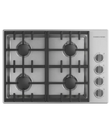 Fisher Paykel  Gas Cooktop, 30" - Stainless Steel (CDV3304N)