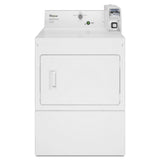 WHIRLPOOL  Commercial Electric Super-Capacity Dryer, Coin Slide - White (CEM2745FQ)