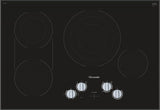 Thermador Knob Control Electric Cooktop Without Frame - Black (CEM305TB)