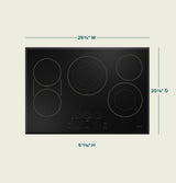 CAFE  30" Touch-control Electric Cooktop - Black (CEP90301TBB)
