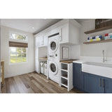 WHIRLPOOL  Commercial Electric Stack Washer/Dryer, Non-Vend - White (CET9100GQ)