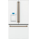 CAFE  Caf? 27.7 Cu. Ft. Smart French-door Refrigerator With Hot Water Dispenser - Matte White (CFE28TP4MW2)