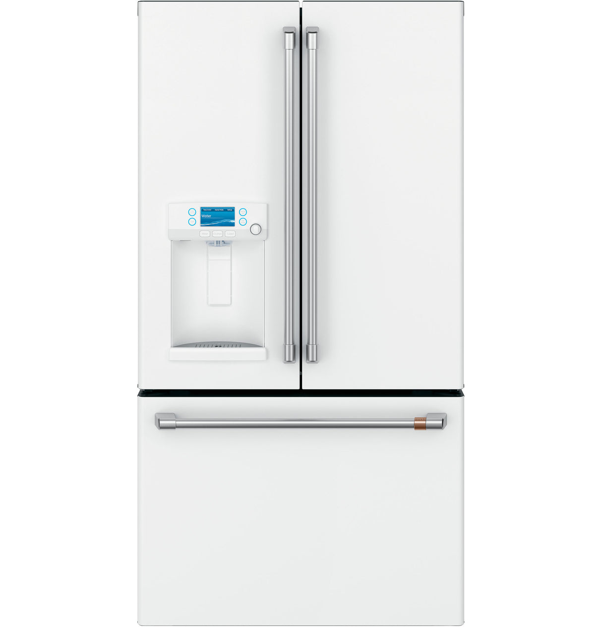 CAFE  Caf? 27.7 Cu. Ft. Smart French-door Refrigerator With Hot Water Dispenser - Matte White (CFE28TP4MW2)
