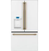 CAFE  Caf? 27.7 Cu. Ft. Smart French-door Refrigerator With Hot Water Dispenser - Matte White (CFE28TP4MW2)