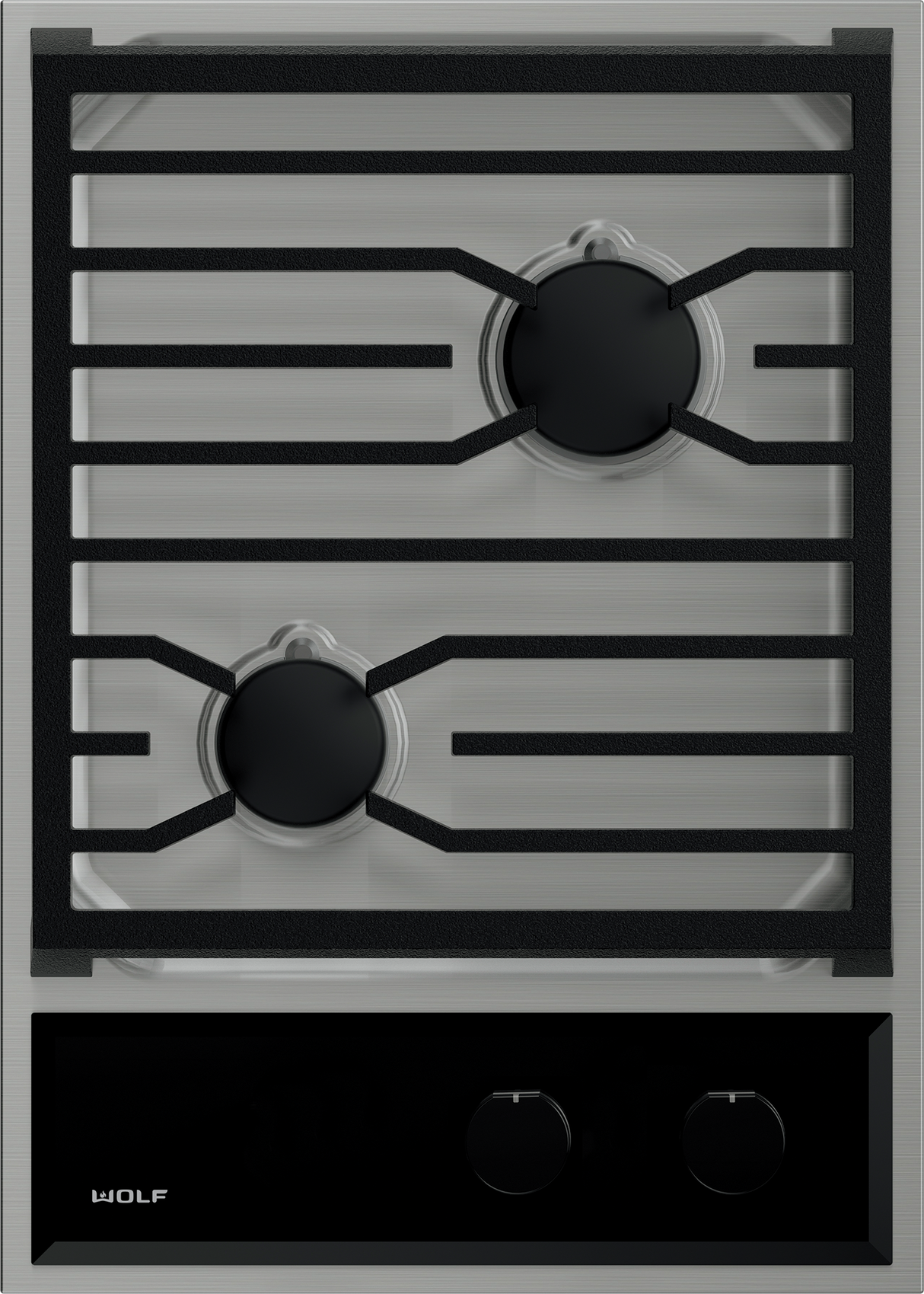 Wolf 15" Transitional Gas Cooktop - Stainless Steel (CG152TFSLP)