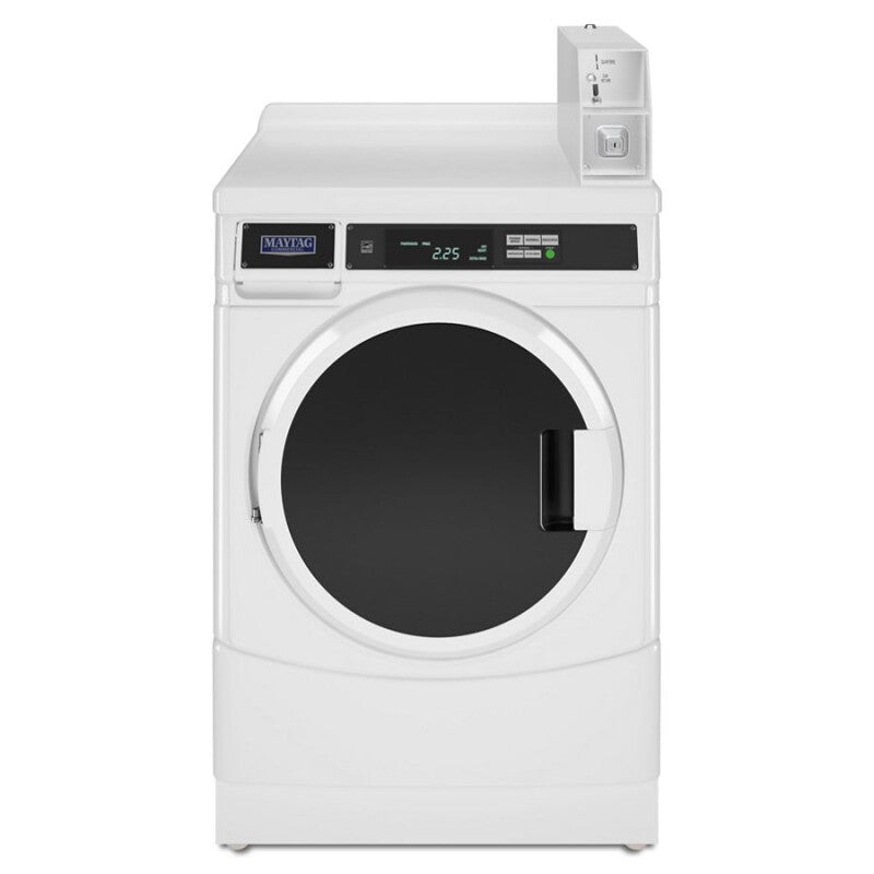Whirlpool 27" Commercial Gas Front-Load Dryer, Non-Vend - White (CGD9160GW)
