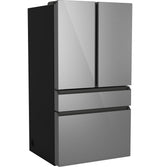 CAFE  Caf? 28.7 Cu. Ft. Smart 4-door French-door Refrigerator In Platinum Glass With Dual-dispense Autofill Pitcher - Platinum Glass (CGE29DM5TS5)