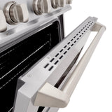 ZLINE ZLINE 30 in. 4.2 cu. ft. Classic Gas Range with Convection Gas Oven in Stainless Steel with 4 Brass Burners (CGR-BR-30) - Stainless Steel (CGRBR30)